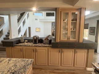 Custom cabinet installation Las Vegas - handcrafted kitchen cabinets and millwork